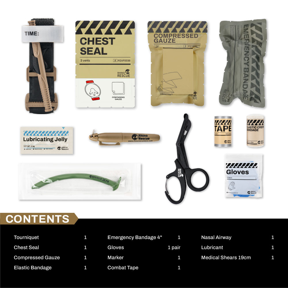 IFAK Trauma & Medical Kits - Compact First Aid for Quick