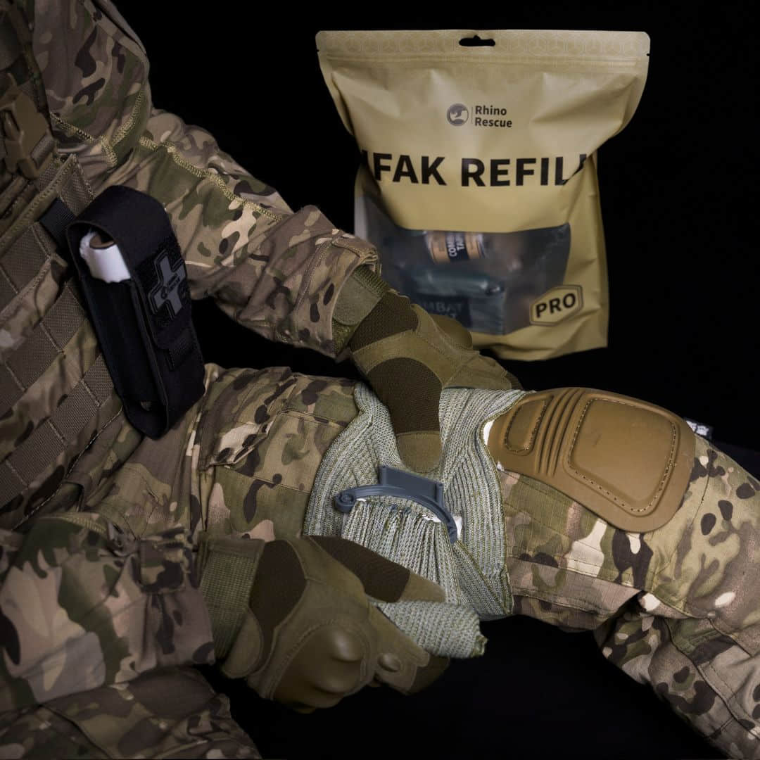 Tactical Trauma Kit(C), Immediate Assistance&Trauma Module&Emergency Bleeding Control-Tactical First Aid Kit | RhinoRescue