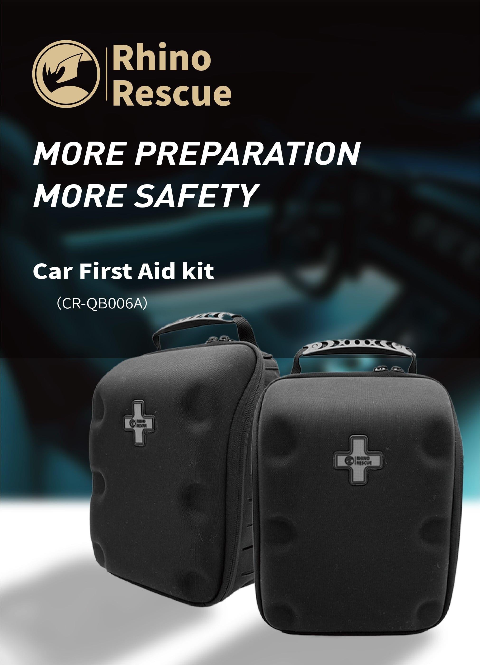 RHINO CR-QB006A Car First Aid Kit - RhinoRescue