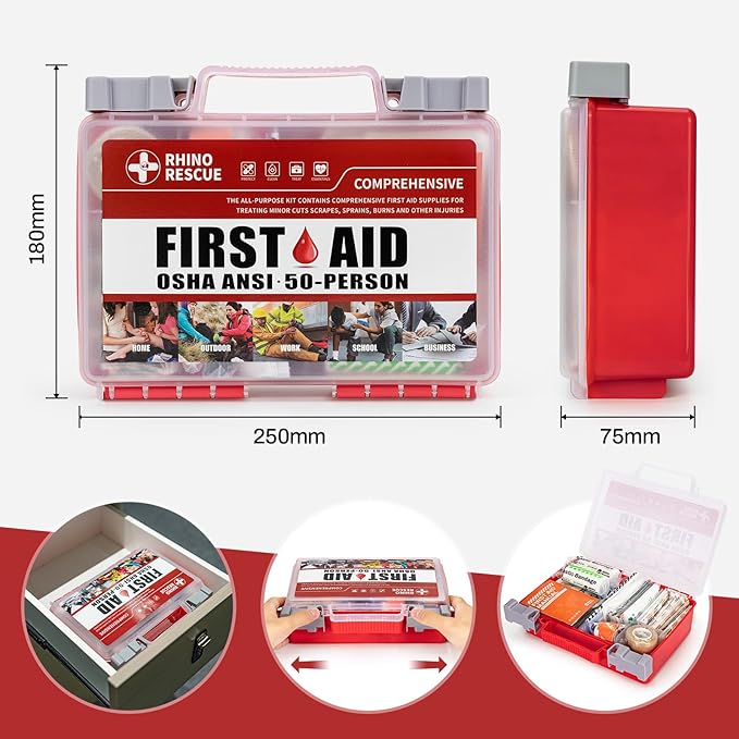 "RhinoRescue"Medical Supplies FOR Home & Office 