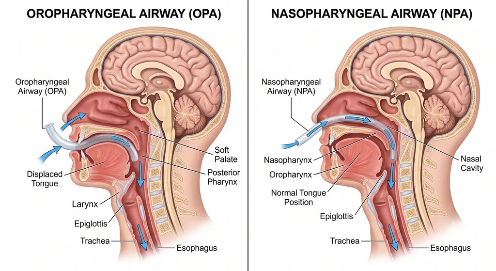OPA vs NPA: When to Use Each Airway Adjunct — and What to Stock in Your Kit