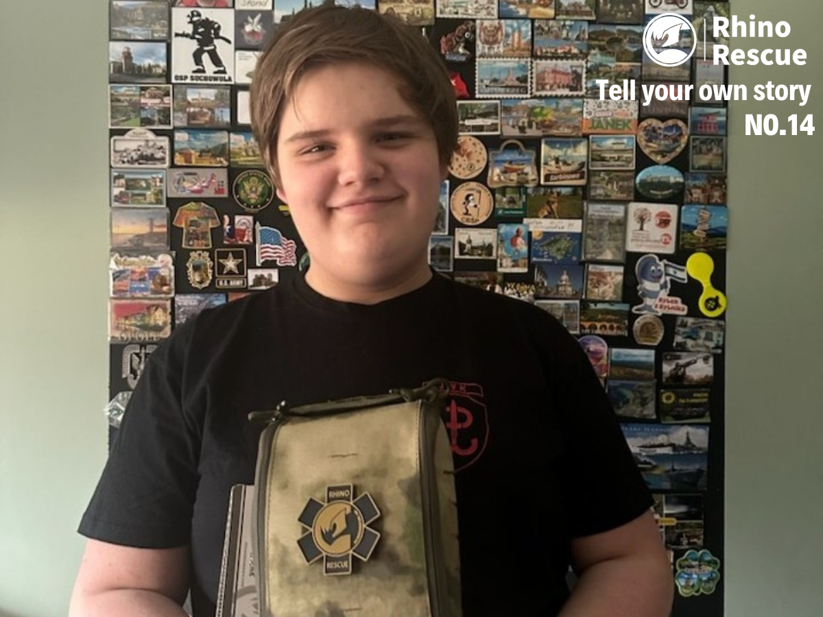 BOY WITH ASPERGER'S-Rhino Resuce
