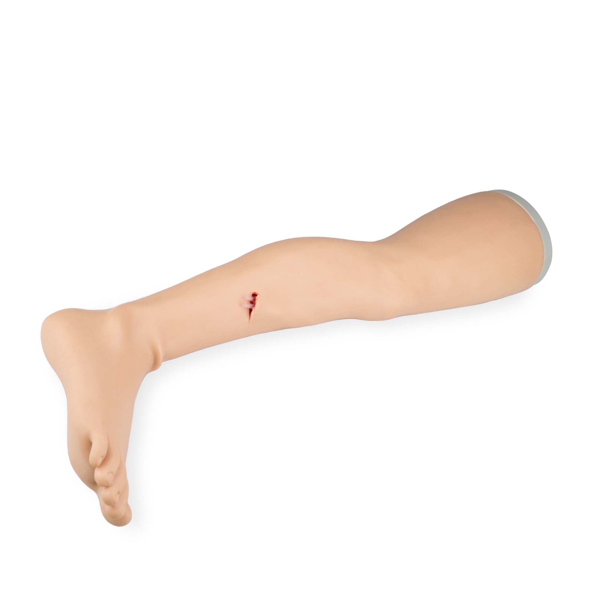 TomManikin: Realistic Knife Wound Right Leg for Medical Training