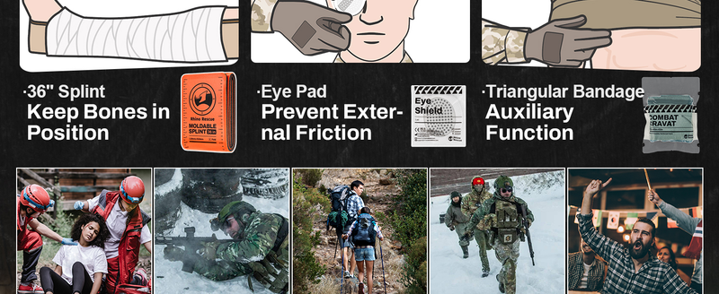 IFAK Refill 17pcs (US Zone)