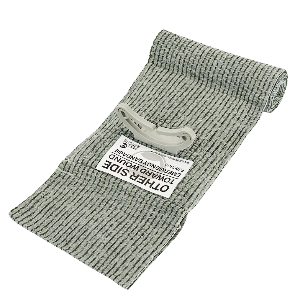 Israeli Emergency Bandage– 4"/6" Tactical Compression Bandage for Severe Hemorrhage Control