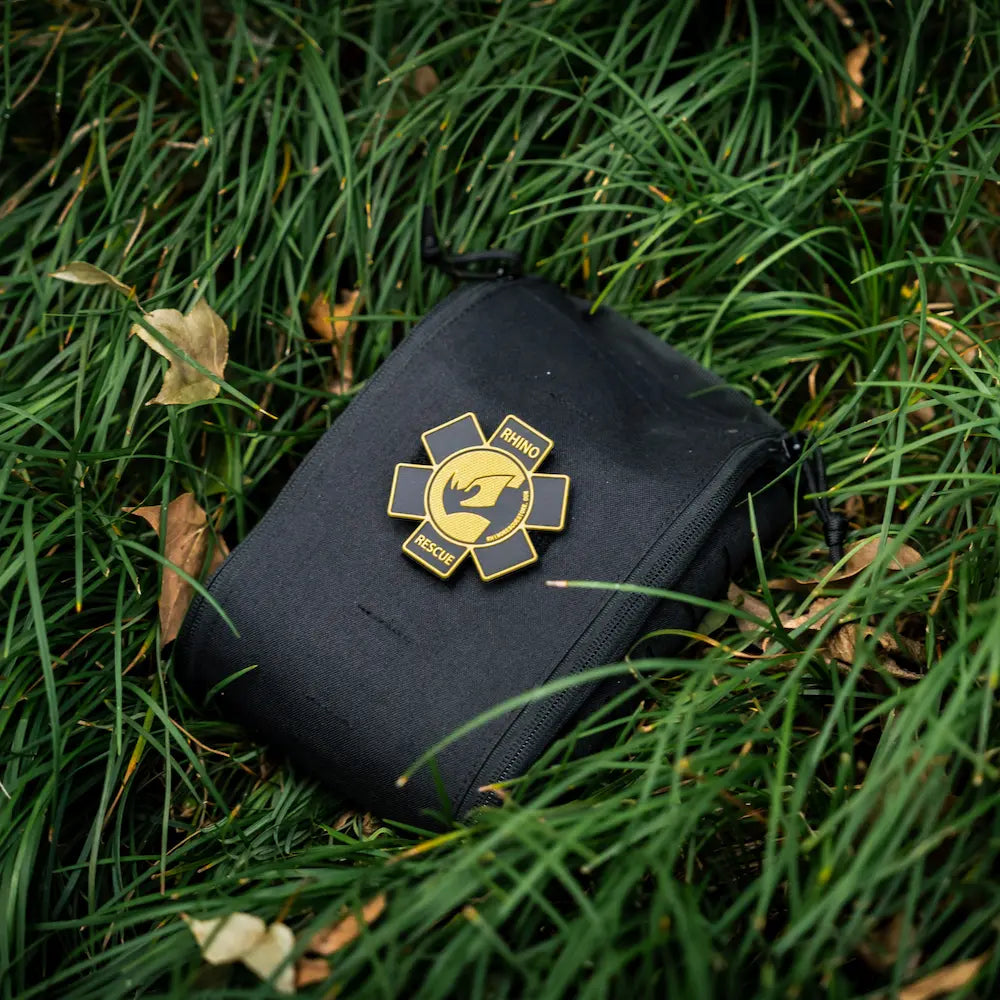 11-Item IFAK with Tourniquet, Quick-Release Access, Essential for Outdoors & Combat