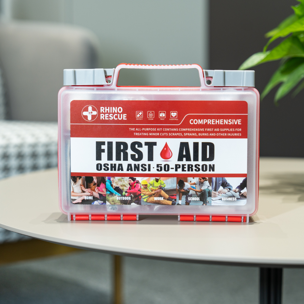Rhino Rescue™ First Aid Kits & Supplies All-Purpose First Aid Medical Supplies 266/350 items - FDA CE Approved