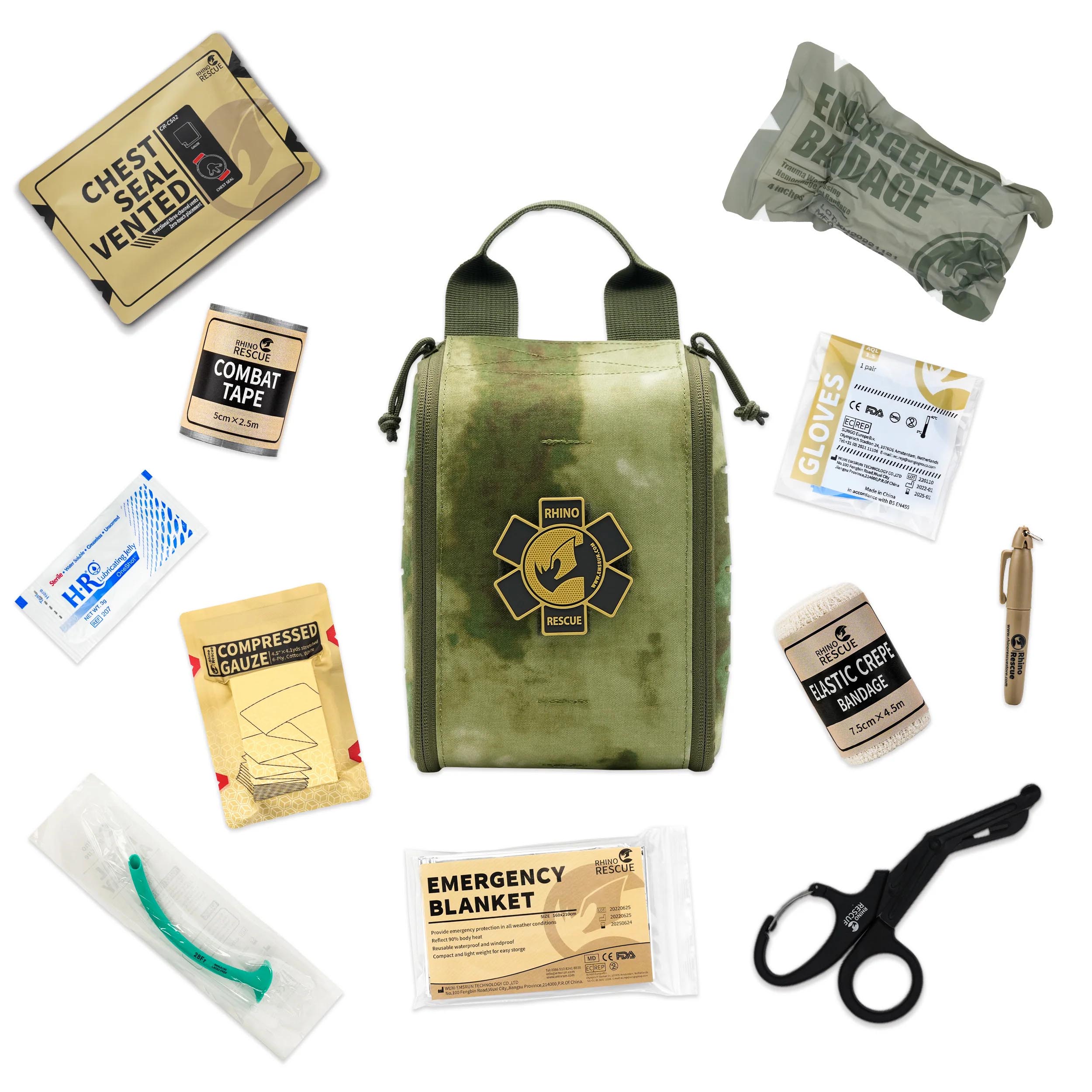 RHINO QF-002M Bleed Control IFAK-Portable Medical Kits