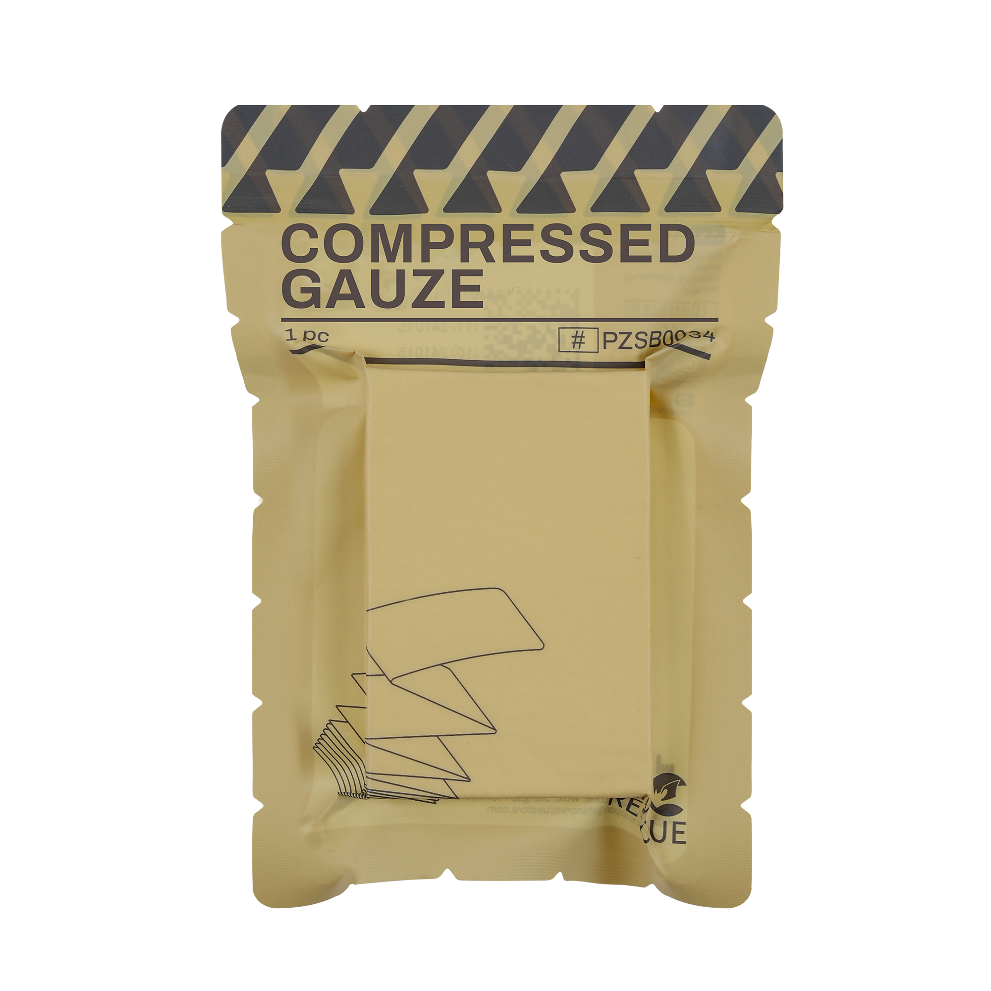 Compressed Gauze