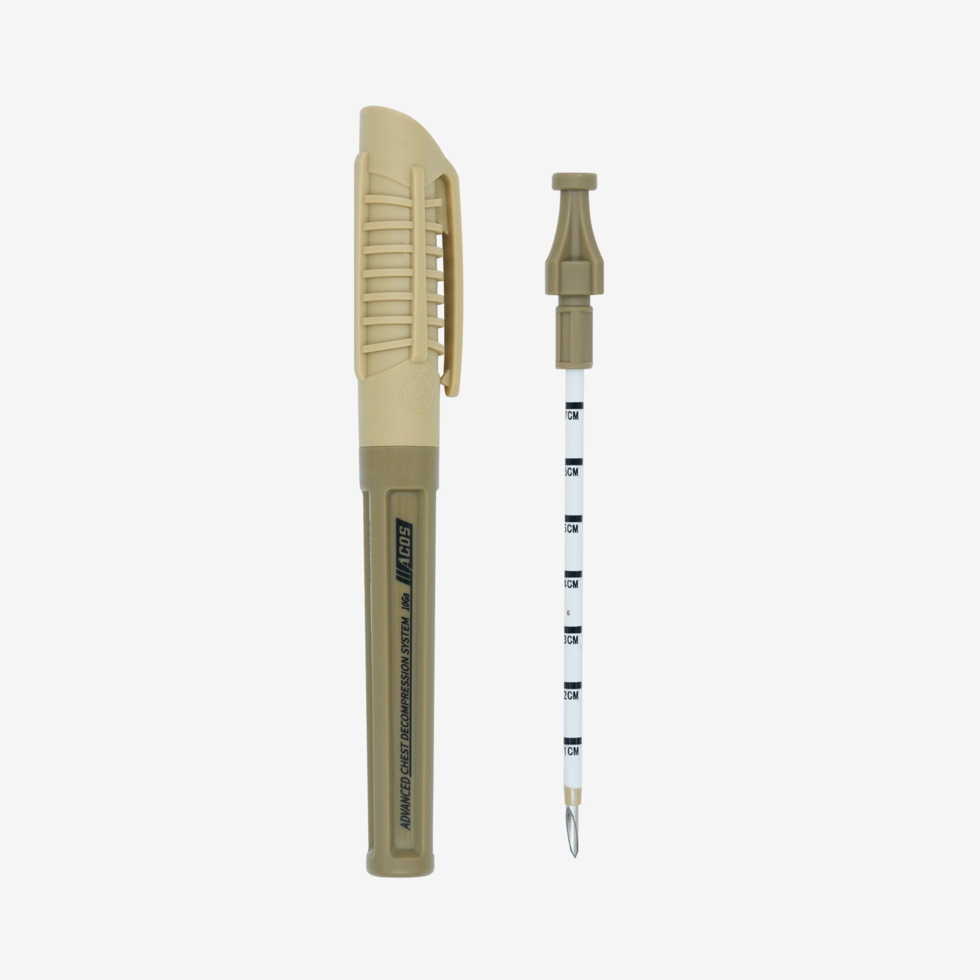 Decompression needle