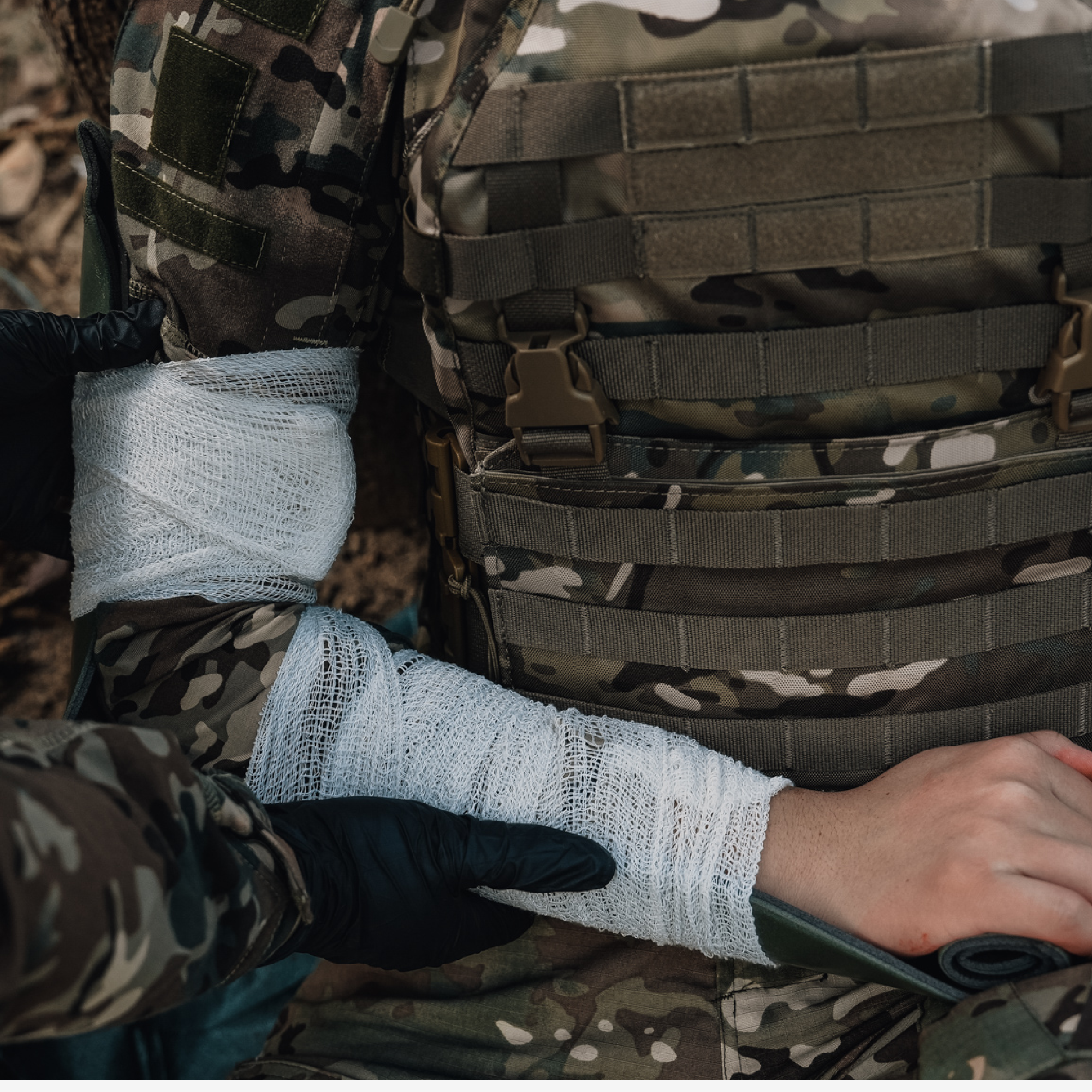 Rhino Rescue™ First Aid Splint Medical Splint Kits Folded for Bone Fractures Keep Bones in Position (Folded)