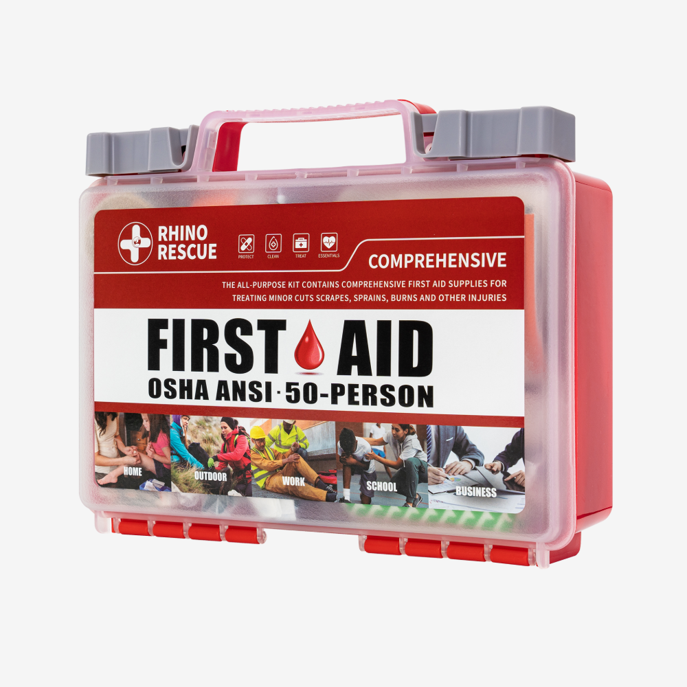 Rhino Rescue™ First Aid Kits & Supplies All-Purpose First Aid Medical Supplies 266/350 items - FDA CE Approved