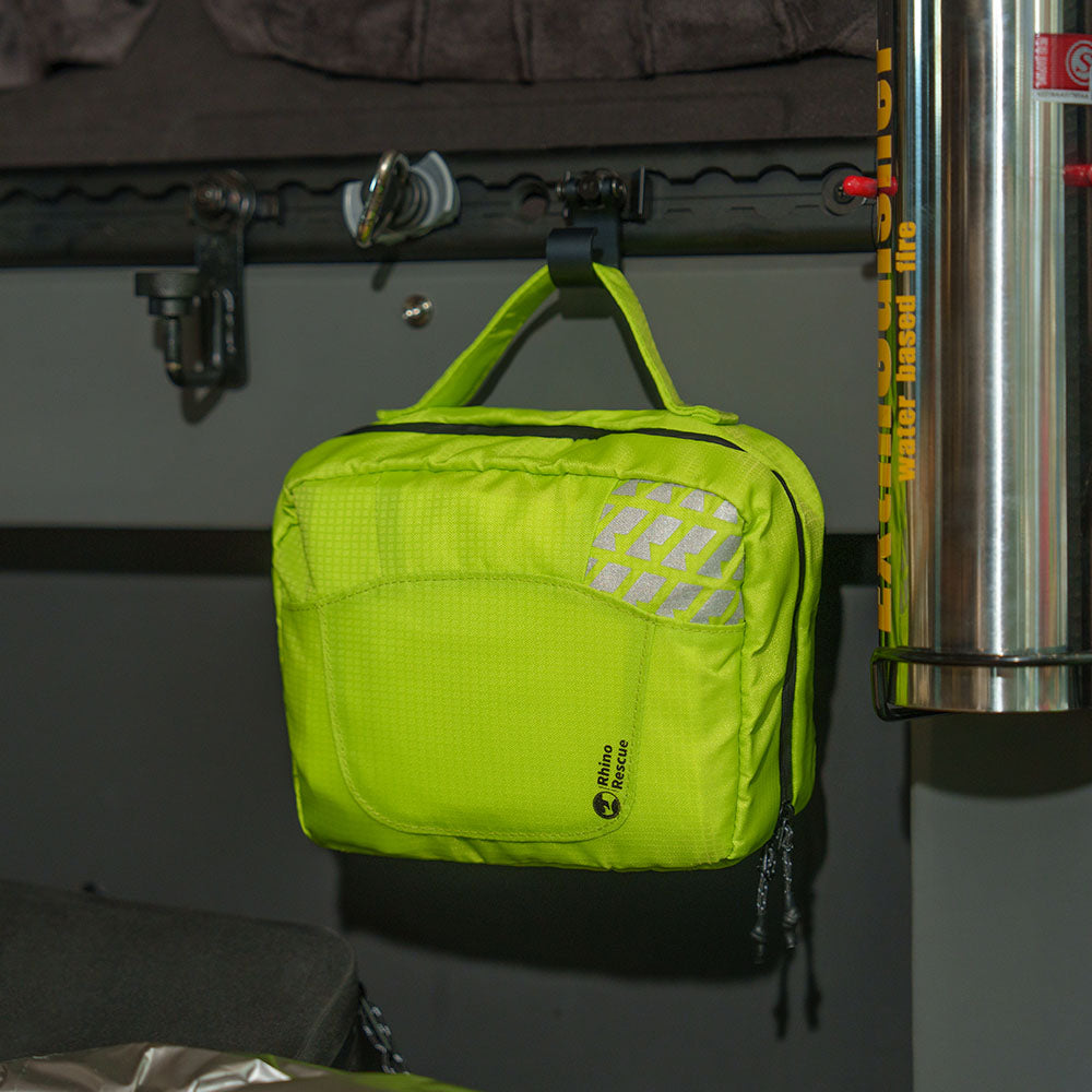 Rhino Rescue™ Survival First Aid Kits & Supplies Outdoor Camping First Aid Kit A Version Fluorescent Green - FDA CE Approved
