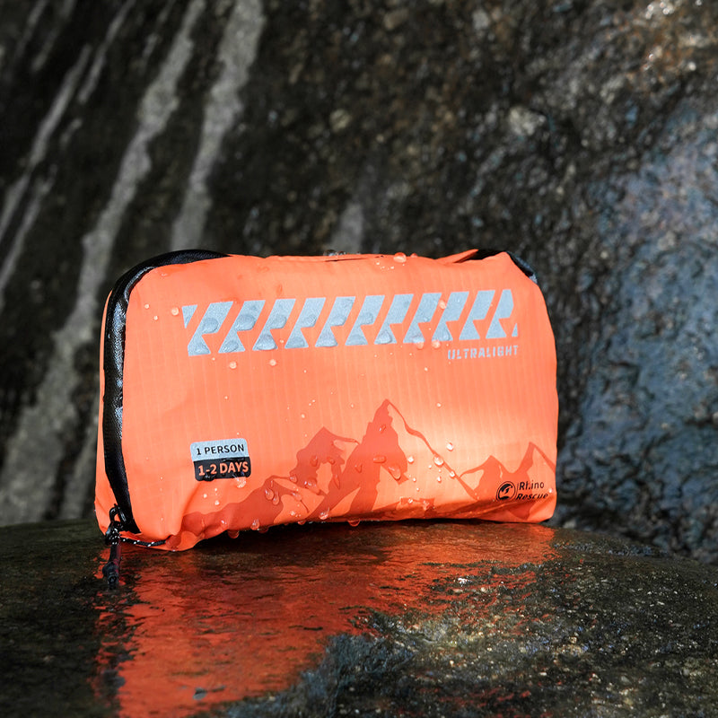 Rhino Rescue™ Survival First Aid Kits & Supplies Emergency Medical Ultralight Waterproof Mini Kits - FDA CE Approved