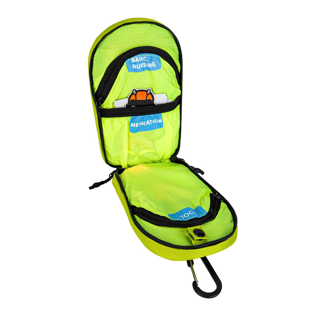 Rhino Rescue™ Survival First Aid Kits & Supplies Outdoor Hiking First Aid Kit A Version Fluorescent Green - FDA CE Approved