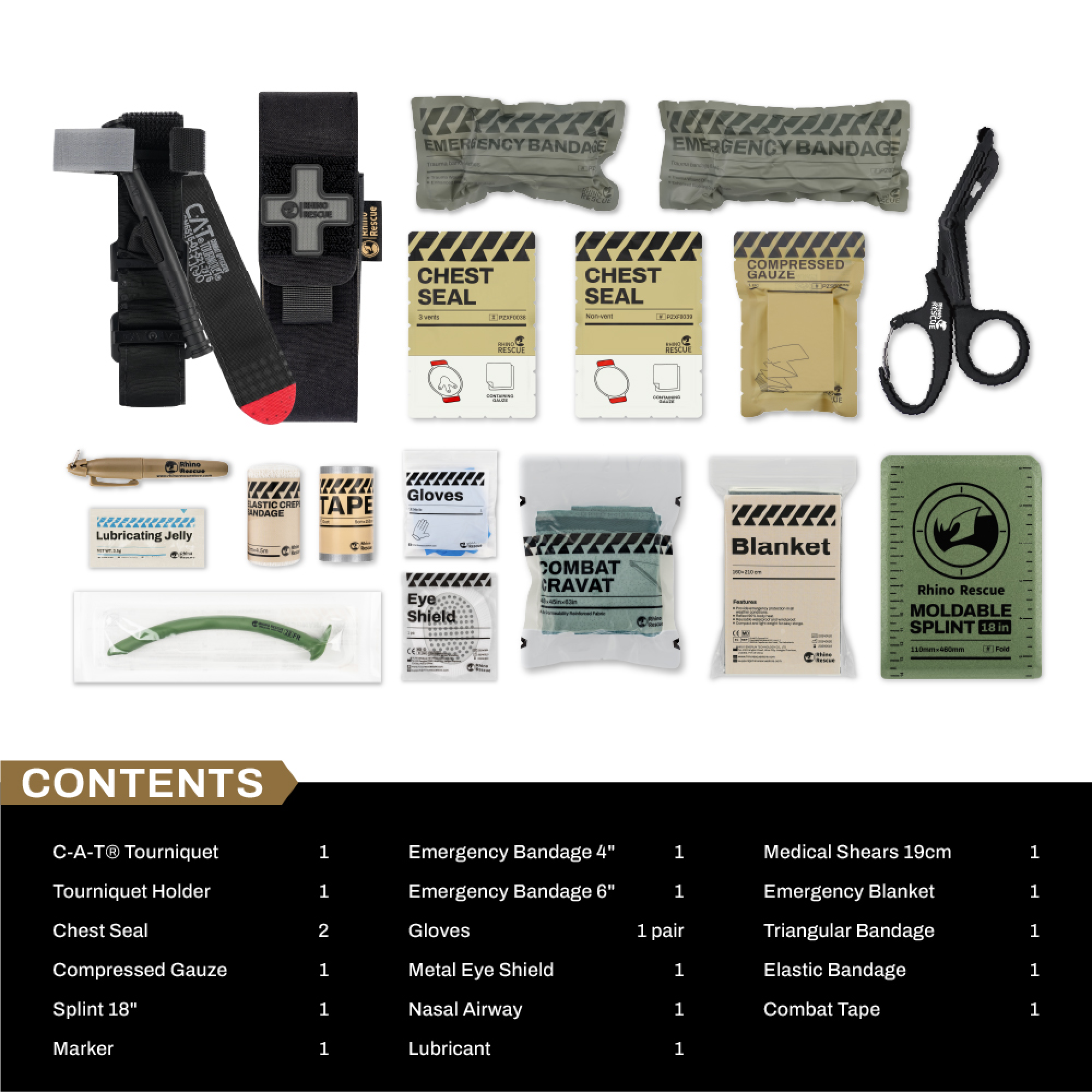 IFAK Refill 17pcs (US Zone)