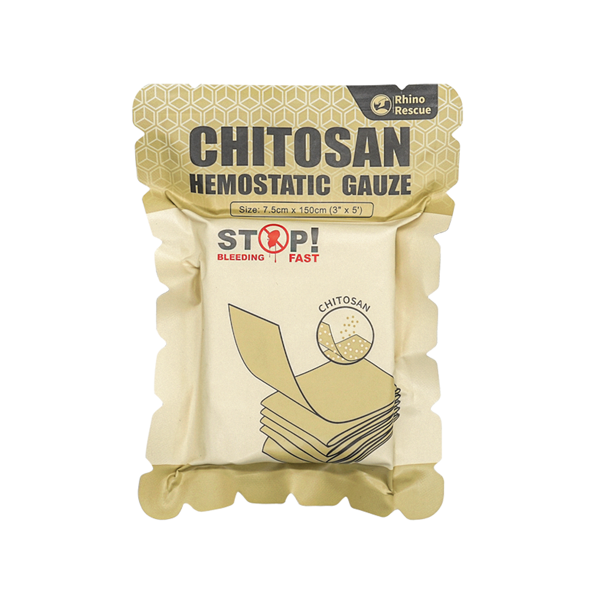Chitosan Hemostatic Gauze