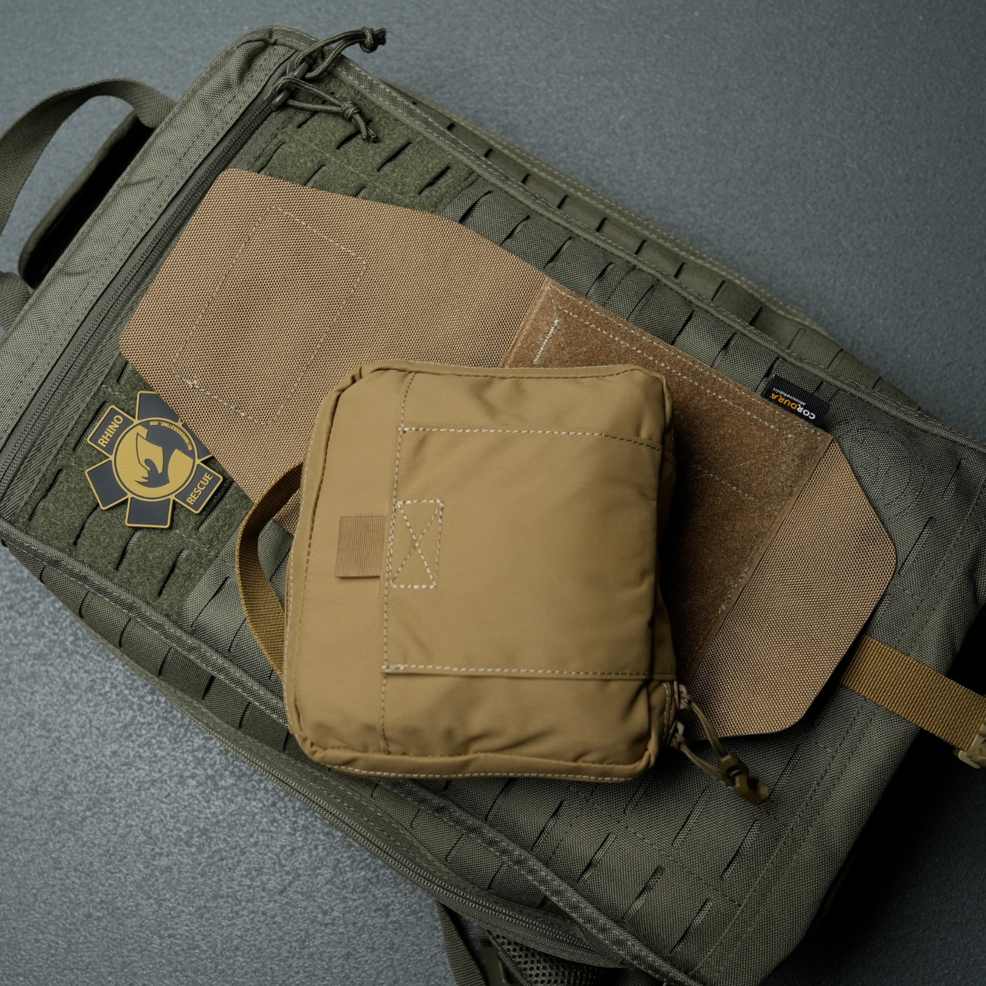 CLC IFAK First Aid Kit – Battlefield Essentials in Cordura® MOLLE Pouch:Tourniquet, Chest Seals & NPA