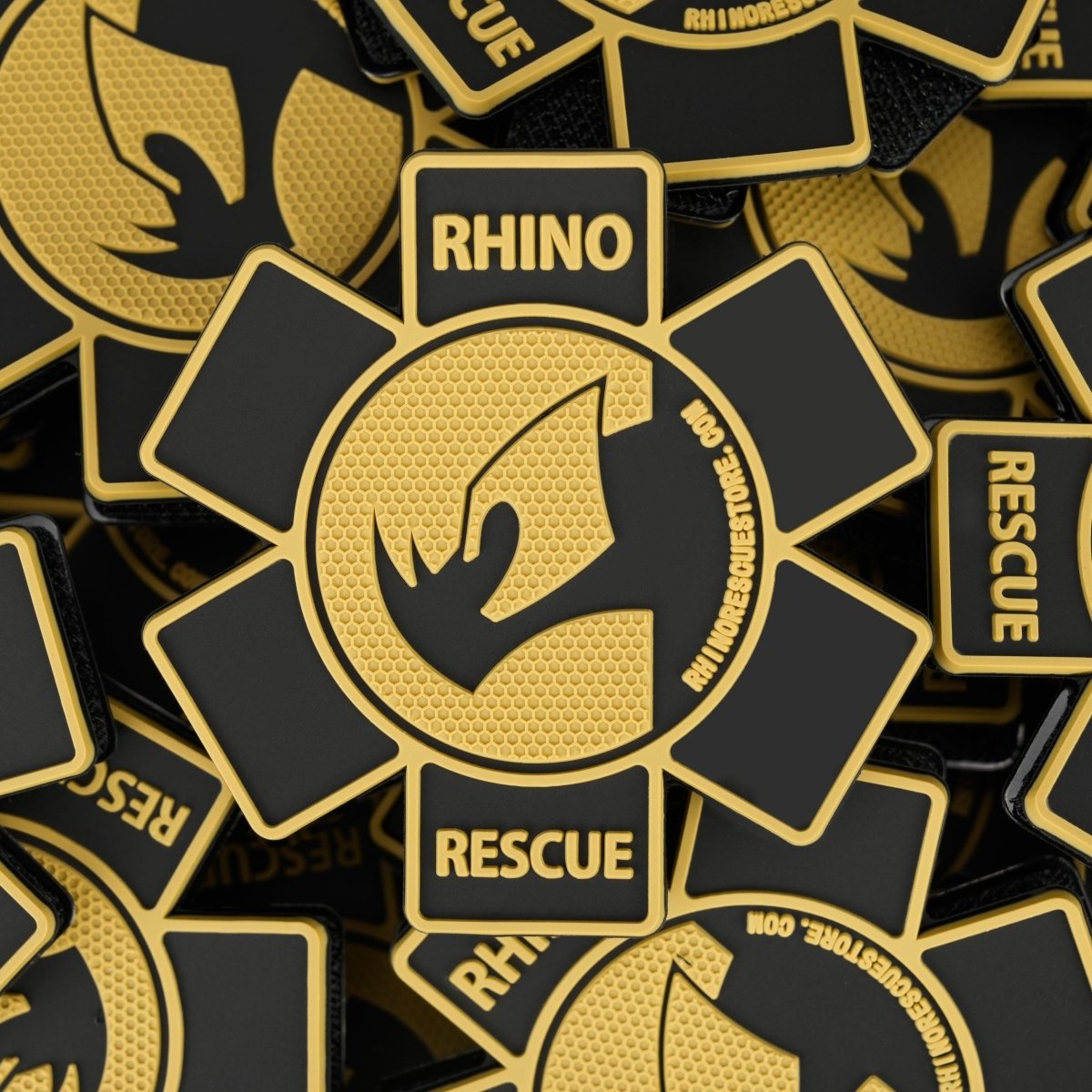 RHINO Rescue Logo Morale Badge - RhinoRescue
