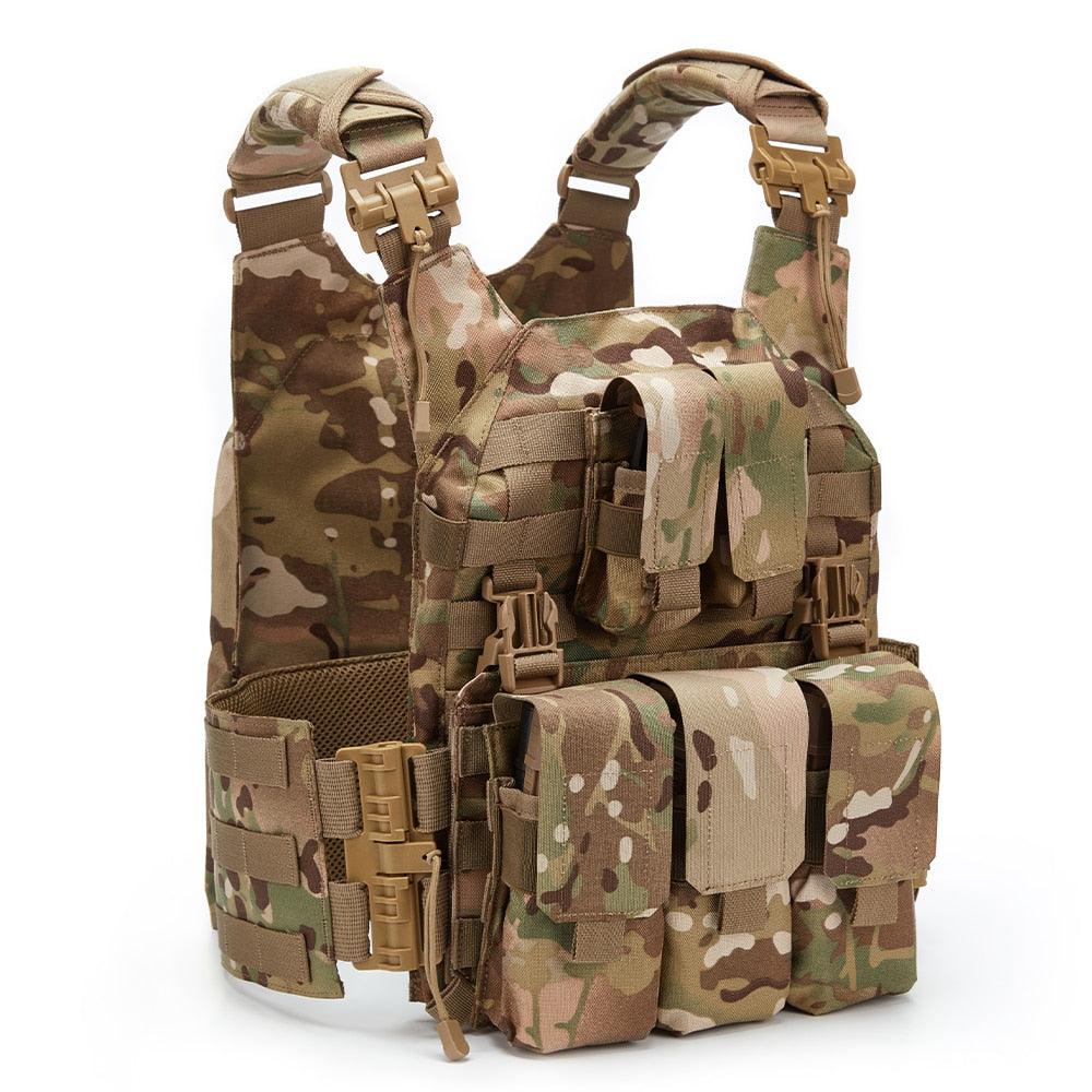 Tactical Vest, Sturdy & Durable&Quick Release&Adjustable & Comfortable&Exceptionally Functional-Tactical First Aid Medical Supplies | RhinoRescue